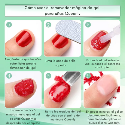 Removedor Gel Queenly